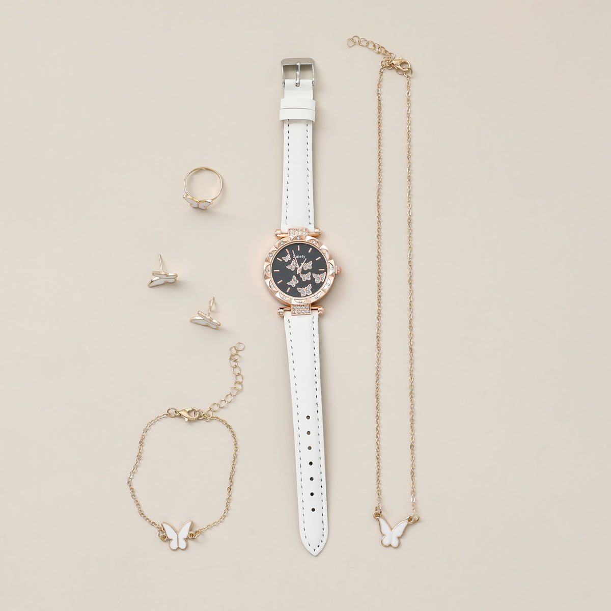 Girls' Butterfly Style Watch