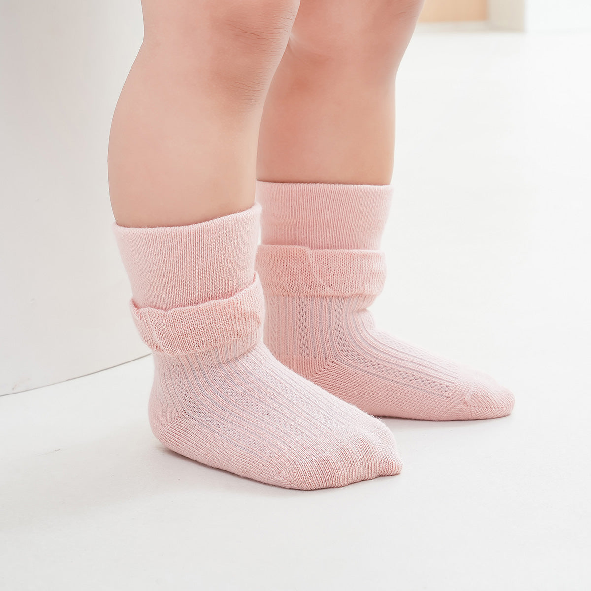 Baby cuffed princess anti-slip socks