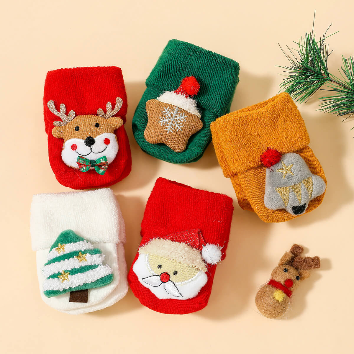 Children's Christmas Socks Baby Socks