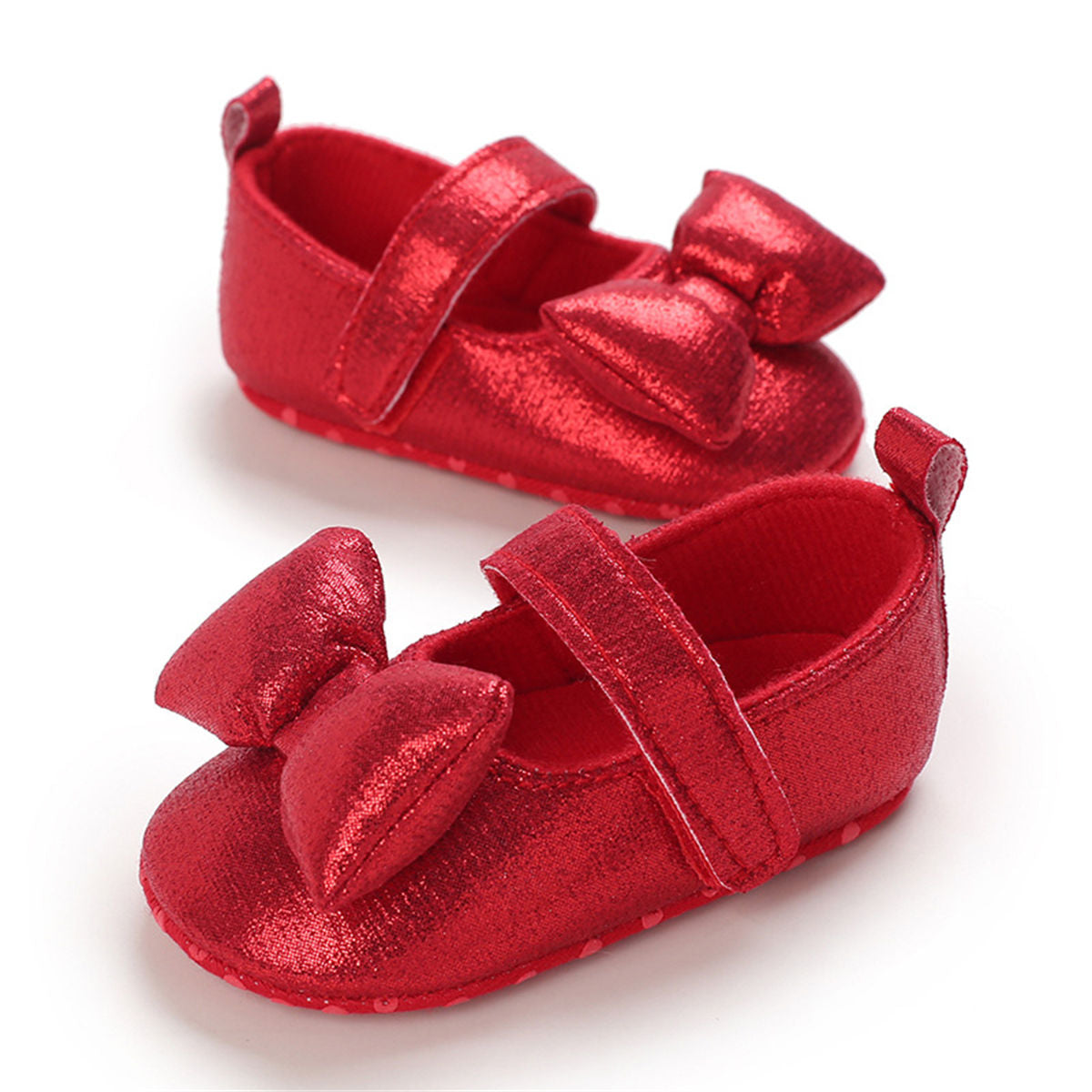 Baby Girls Autumn Cute Bow Leather Shoes