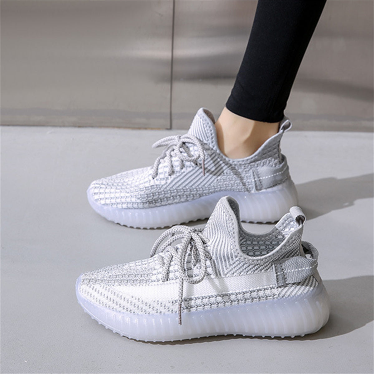 Flying mesh shoes Coconut women's shoes casual shoes sports shoes