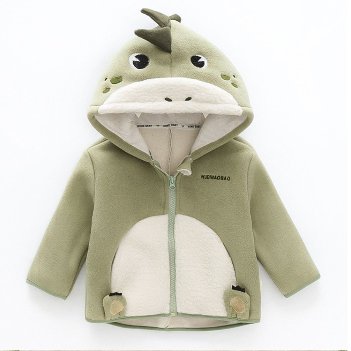 Children's fleece jackets, children's clothing, boys and girls' clothes, plush and thickened baby autumn clothing