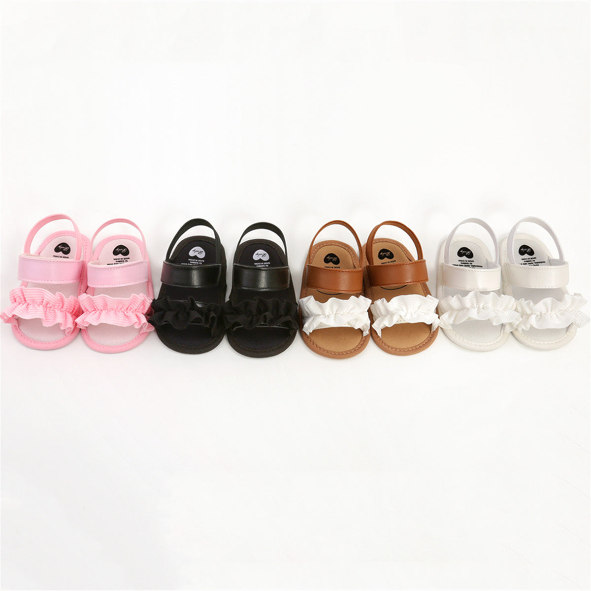 Baby ruffle sandals