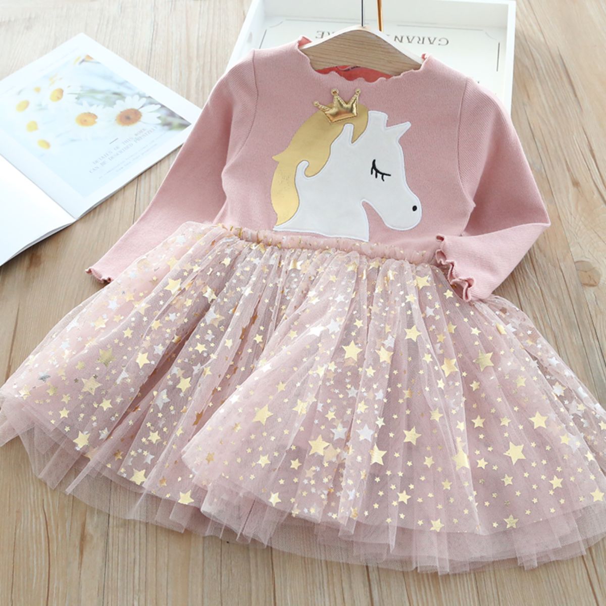 girls autumn long sleeve dress