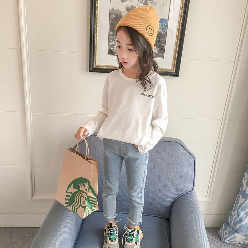 Girls Skinny Jeans Skinny Pencil Pants