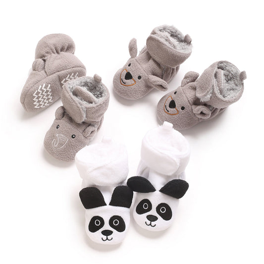 Baby Cartoon Cotton Shoes and Socks