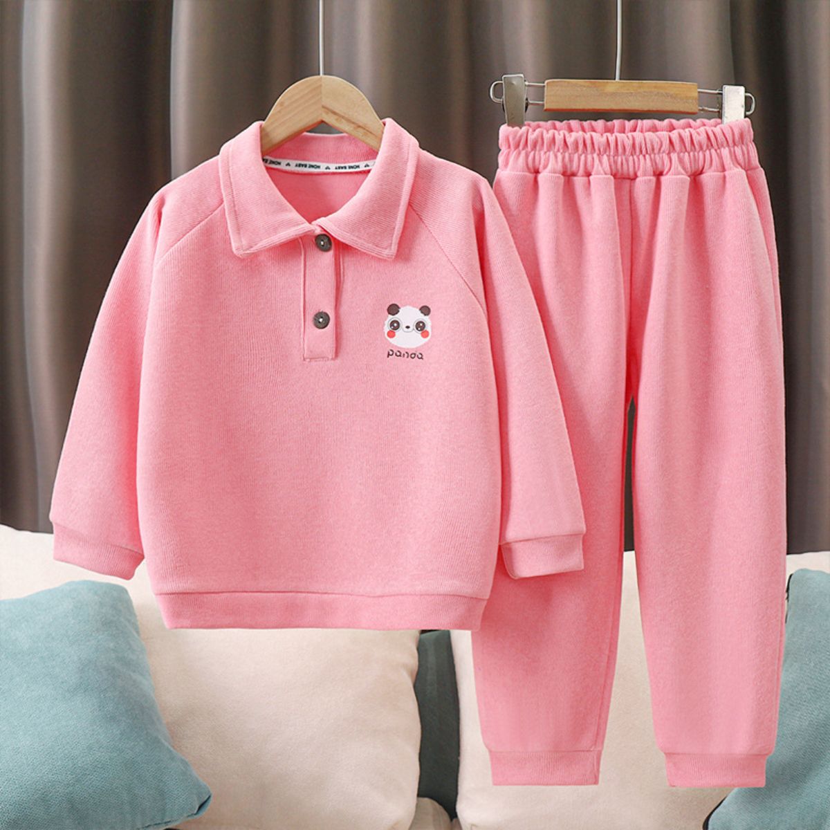 Autumn and spring children's suits for middle and large children long-sleeved sweatshirts sports two-piece suits baby outdoor leisure clothes