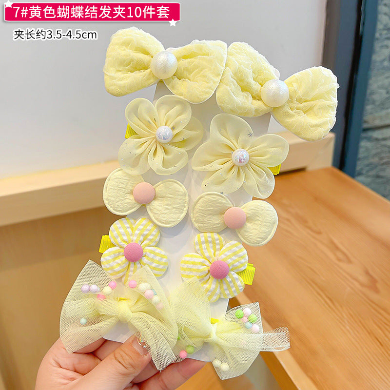 Children's hairpin cute baby princess hairpin headdress bow hairpin