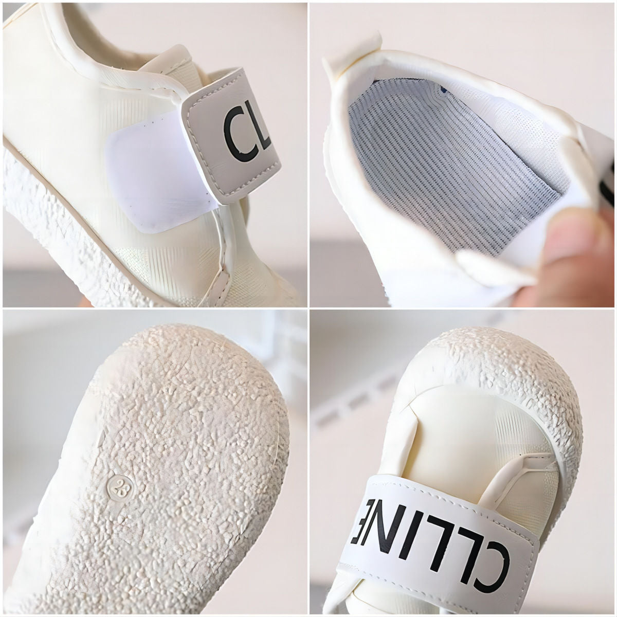 Autumn solid color letter style low-top canvas shoes for boys and girls