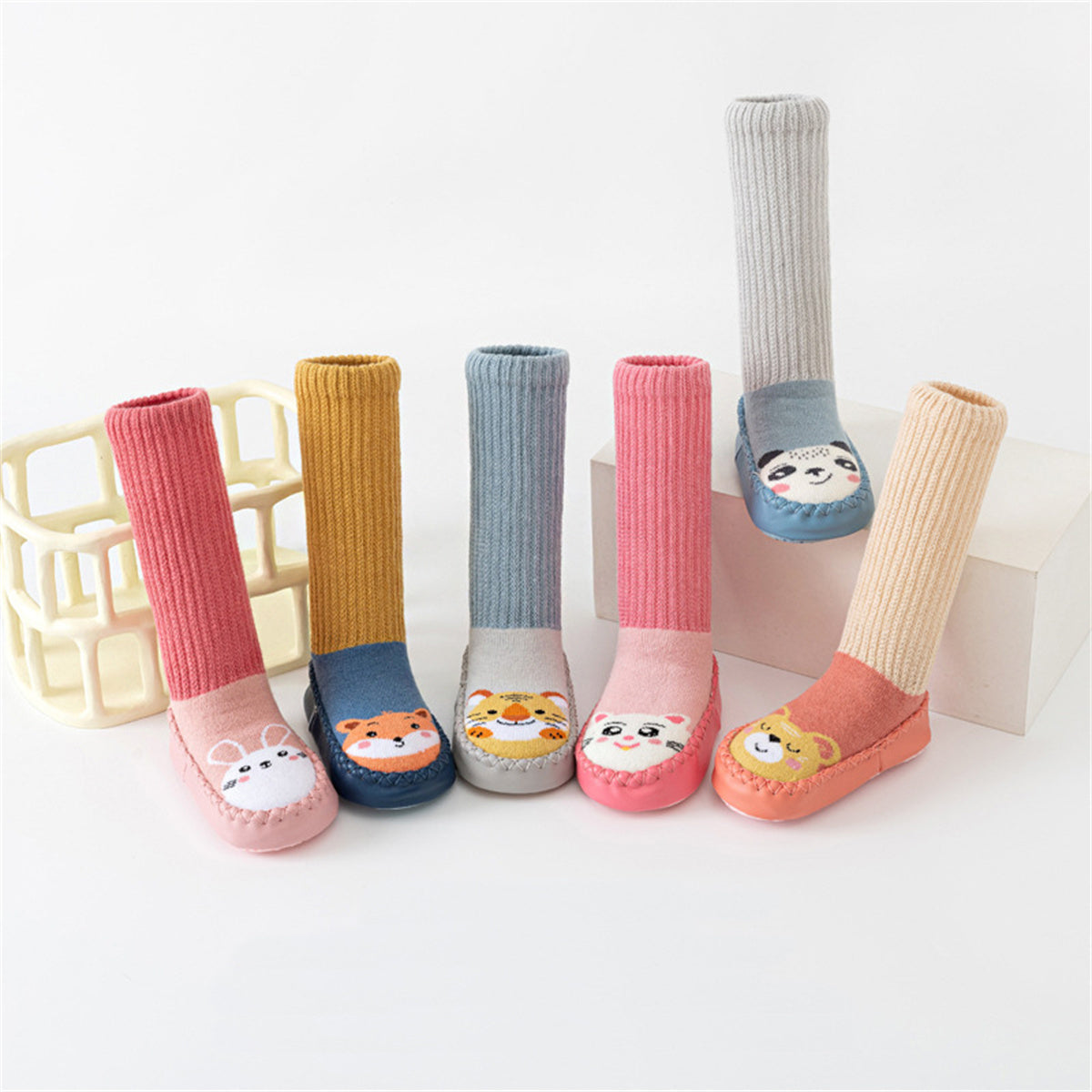 Children's cartoon pattern anti-slip socks