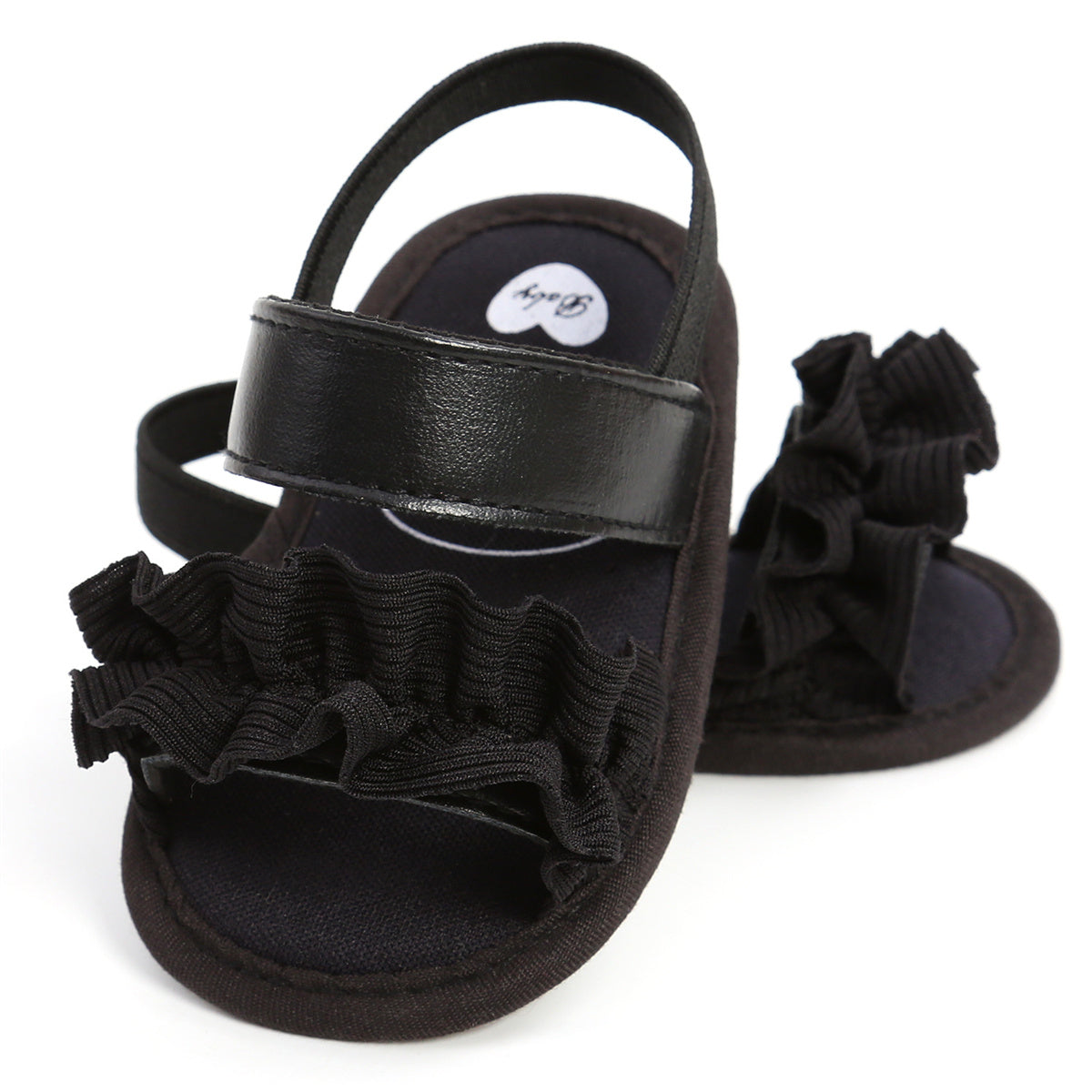 Baby ruffle sandals