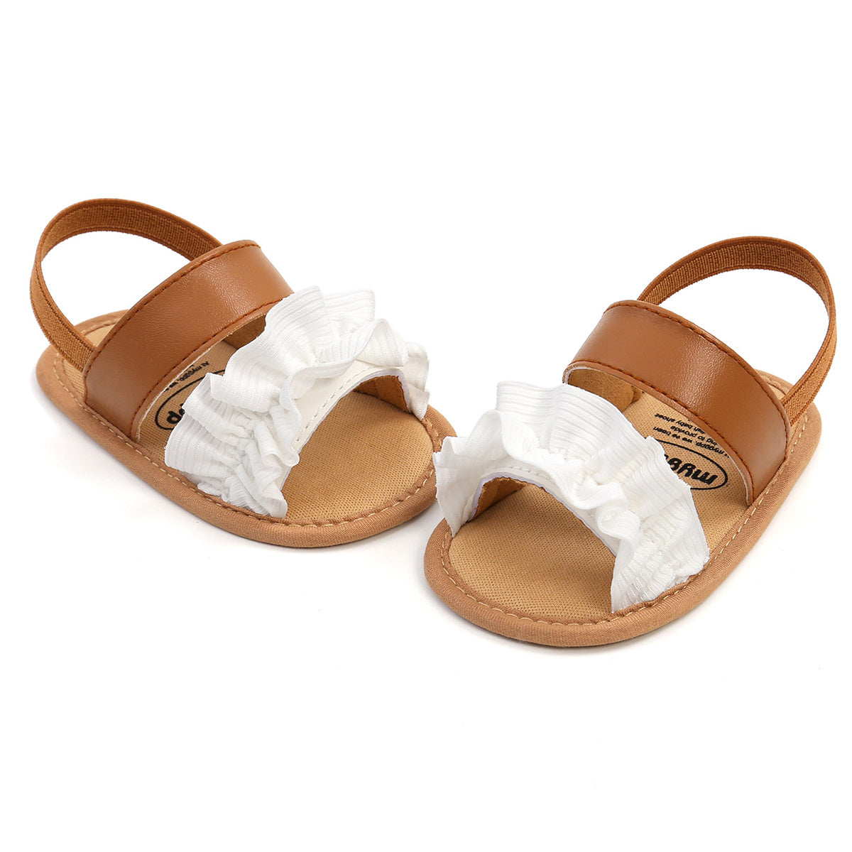 Baby ruffle sandals