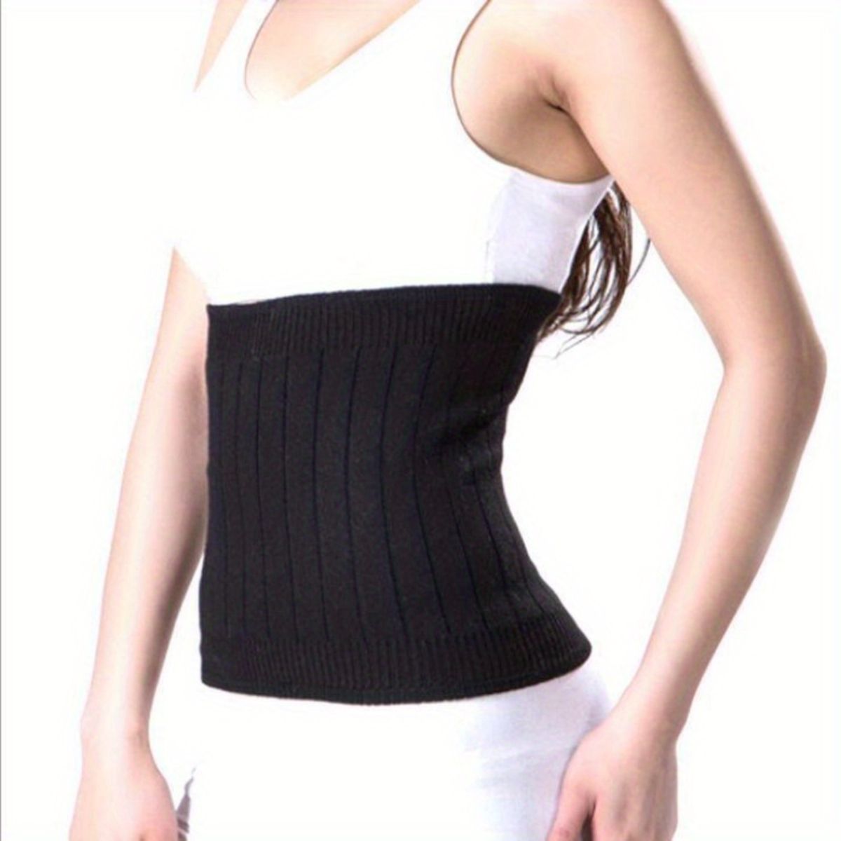 Imitation cashmere warm belly and waist protection belt for women to protect against cold and protect stomach and uterus