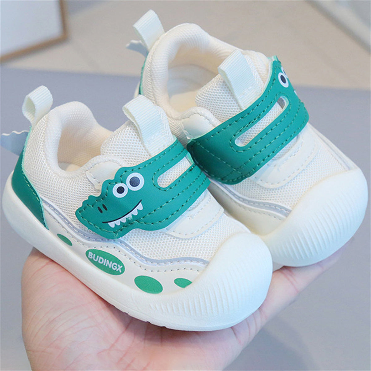 Children's Dinosaur Velcro Sneakers