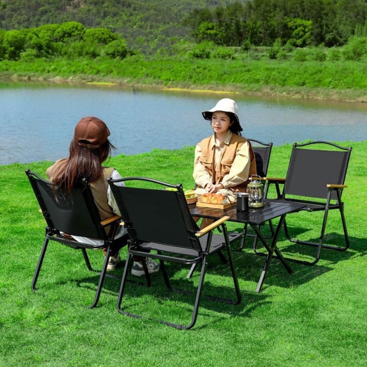 Outdoor camping table