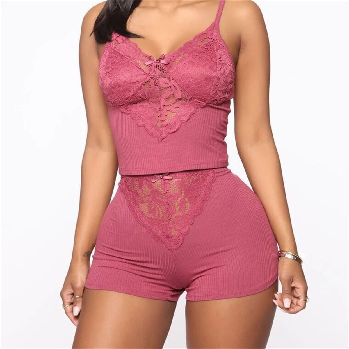 Comfortable lace sexy lingerie set