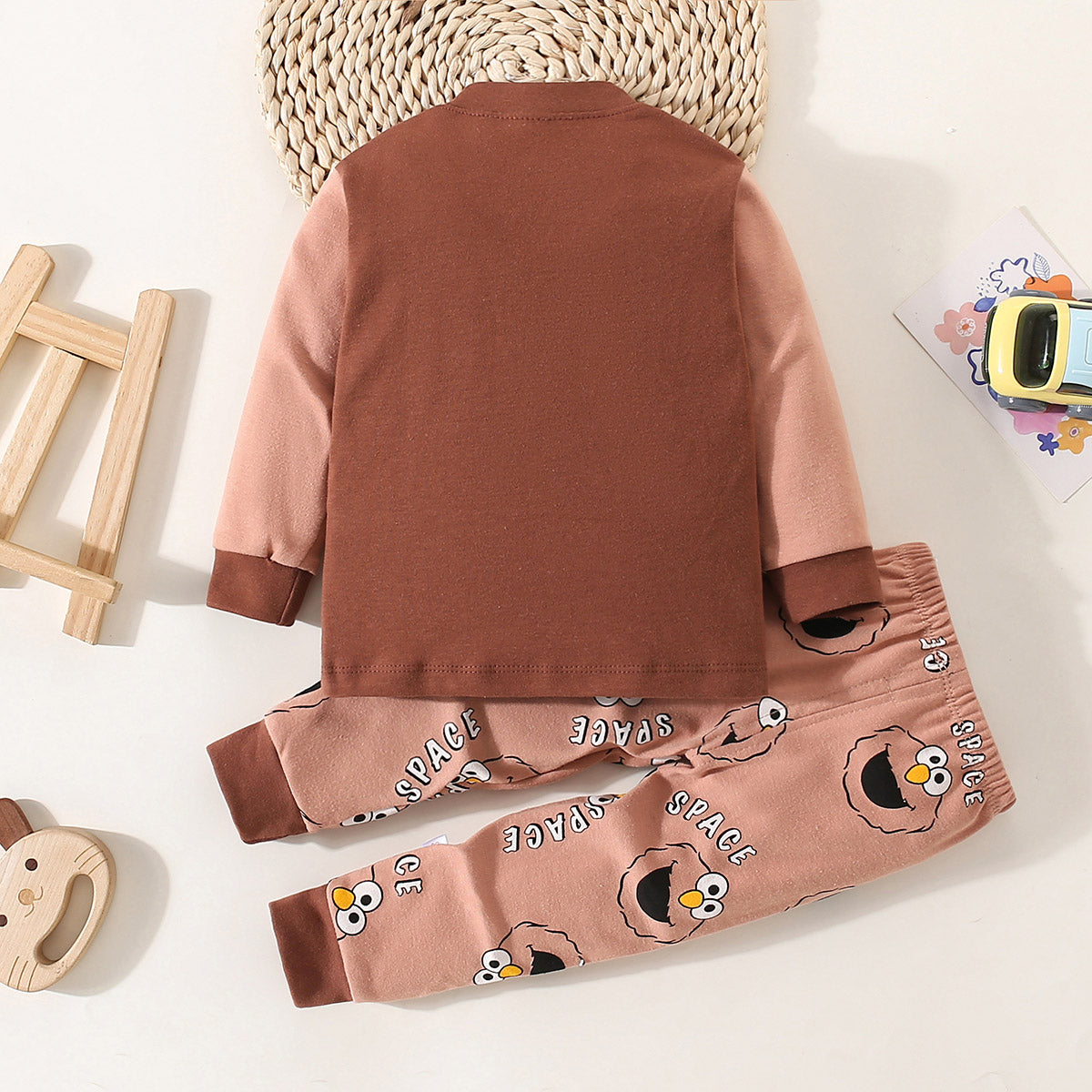 Children's clothing Spring and Autumn Children's underwear suits Infant autumn clothes and autumn trousers Baby pajamas and home clothes