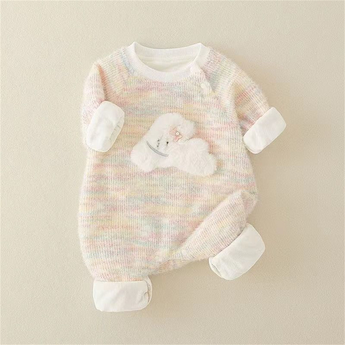 Baby single layer cloud cute romper