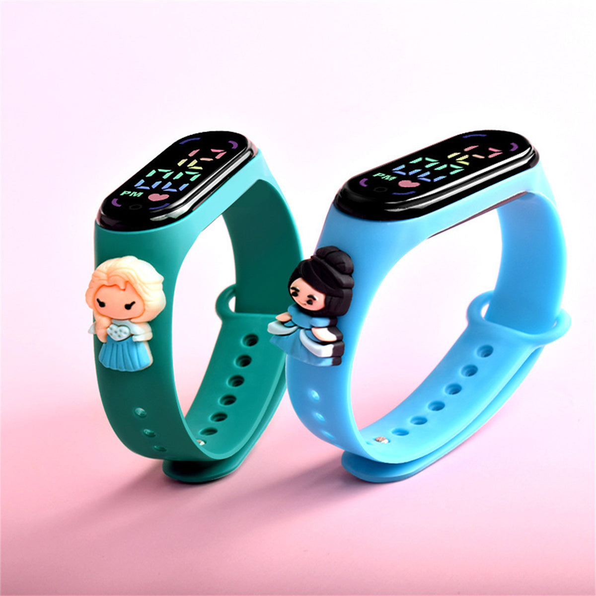 Children's Anime Princess LED Doll Watch