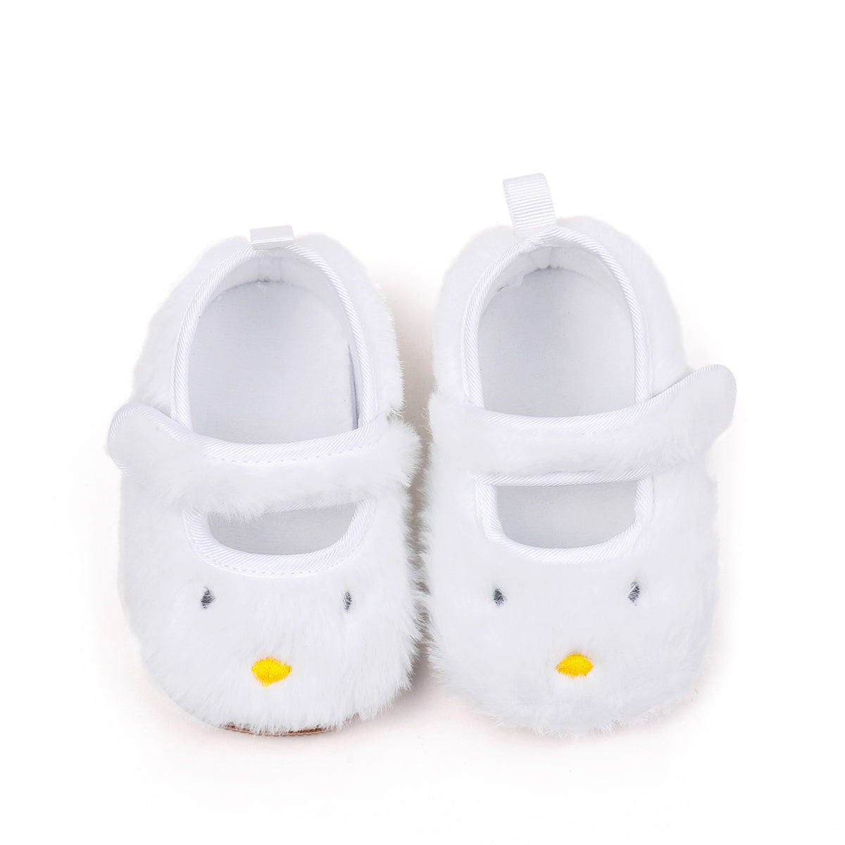 Baby Princess Shoes Plush Non-slip Soft Rubber Sole