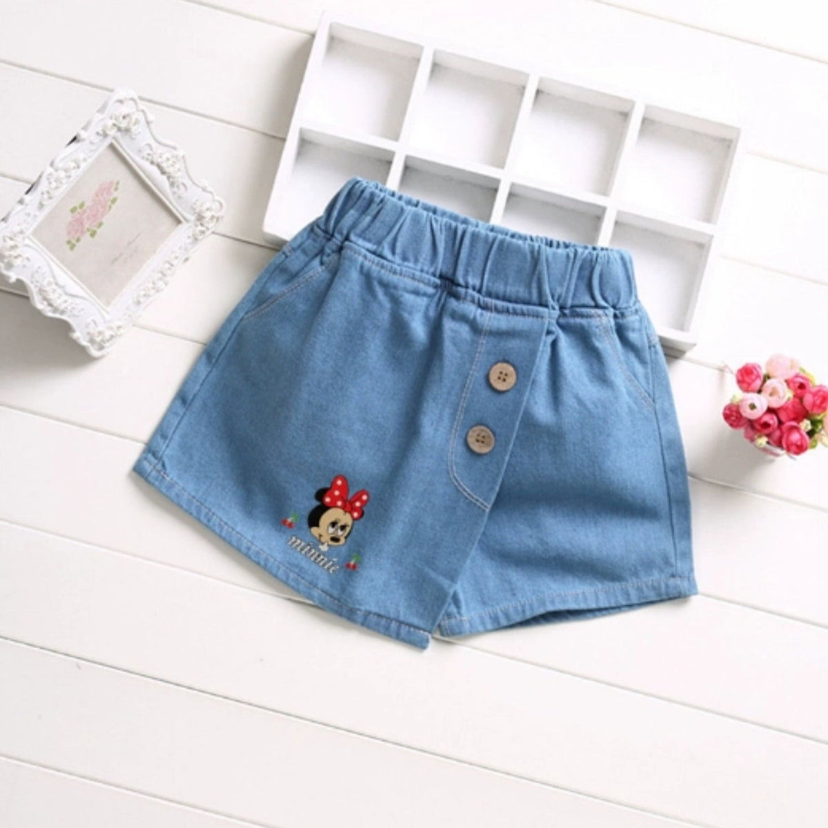 Girls Denim Shorts