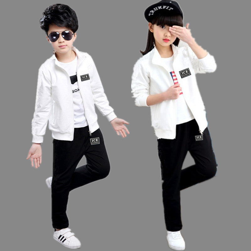 Daily casual sports suit two-piece student suit