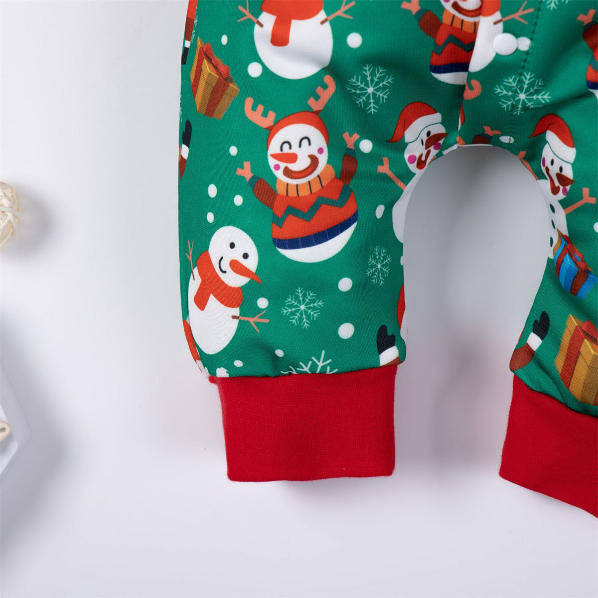 Baby and Toddler Christmas Long Sleeve Onesie and Hat