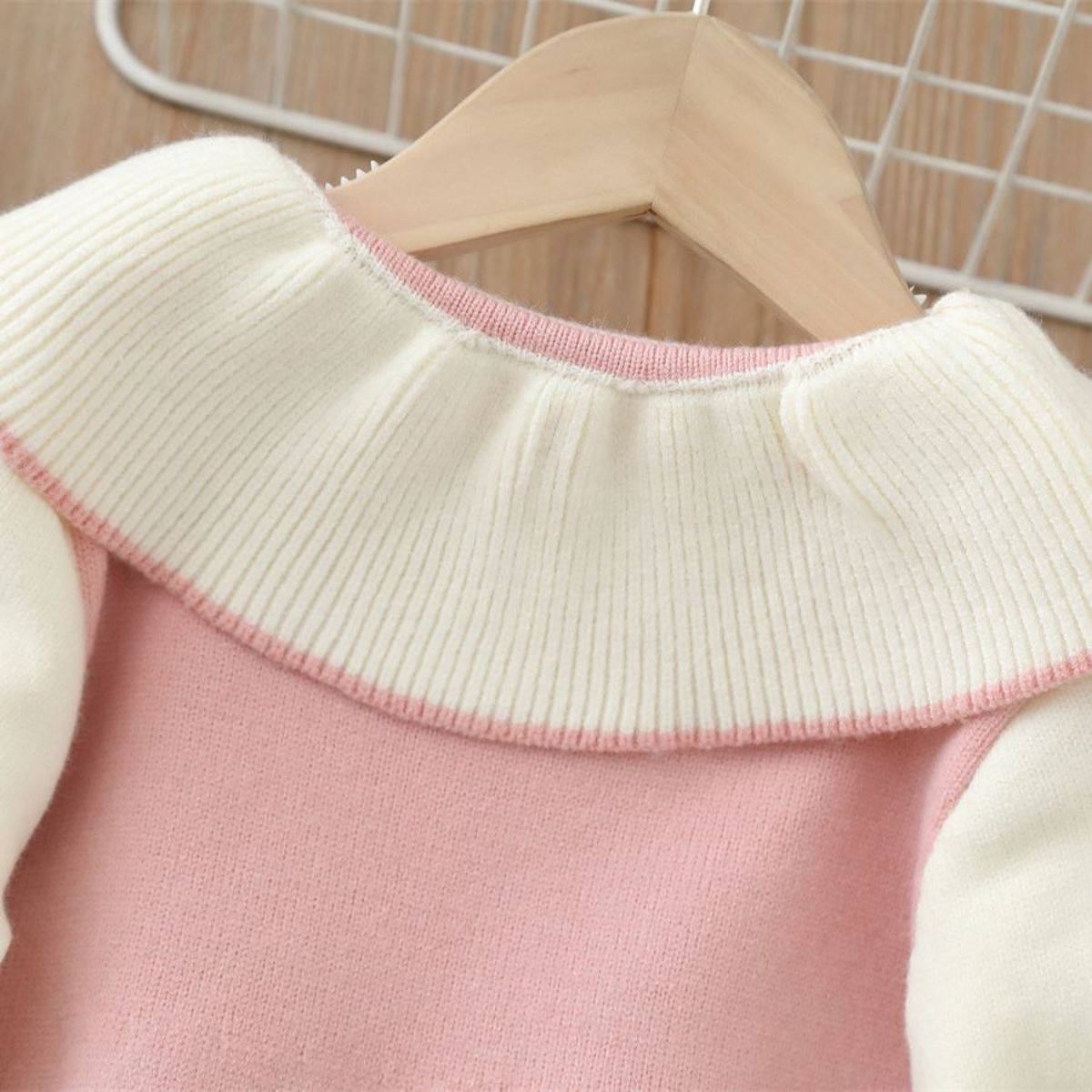 Girls sweater dress autumn and winter new backpack cute skirt