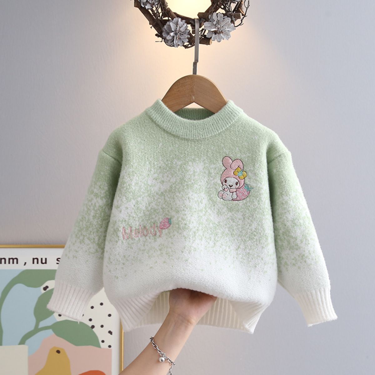 girls' autumn and winter sweater