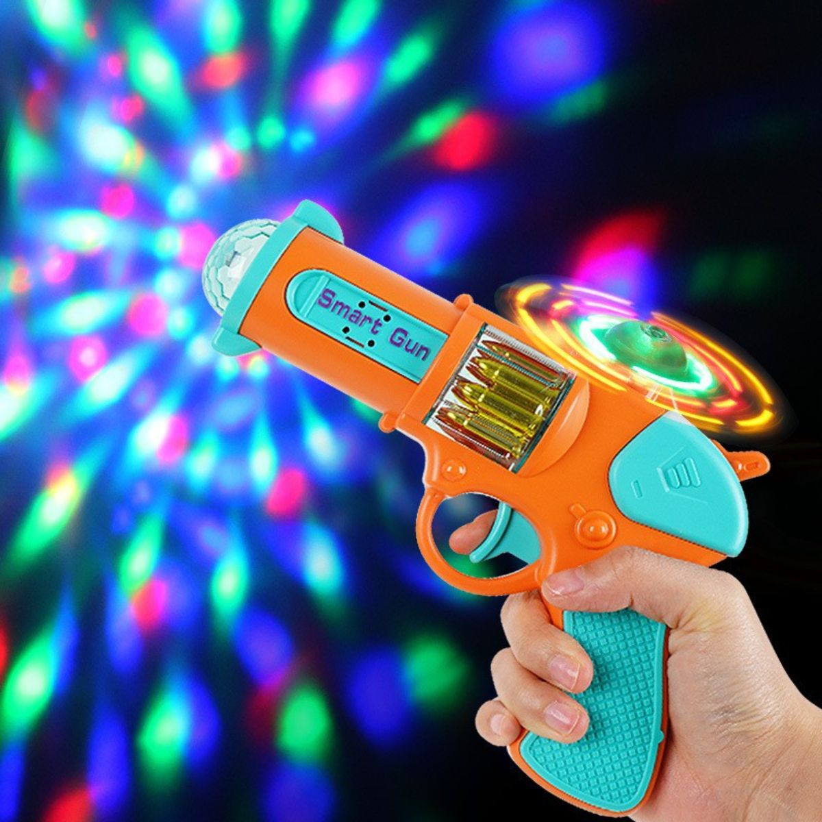 Space projection luminous toy gun