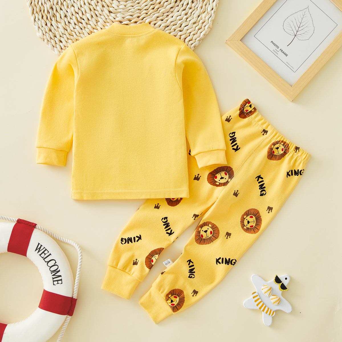 Boys' cute casual home wear set