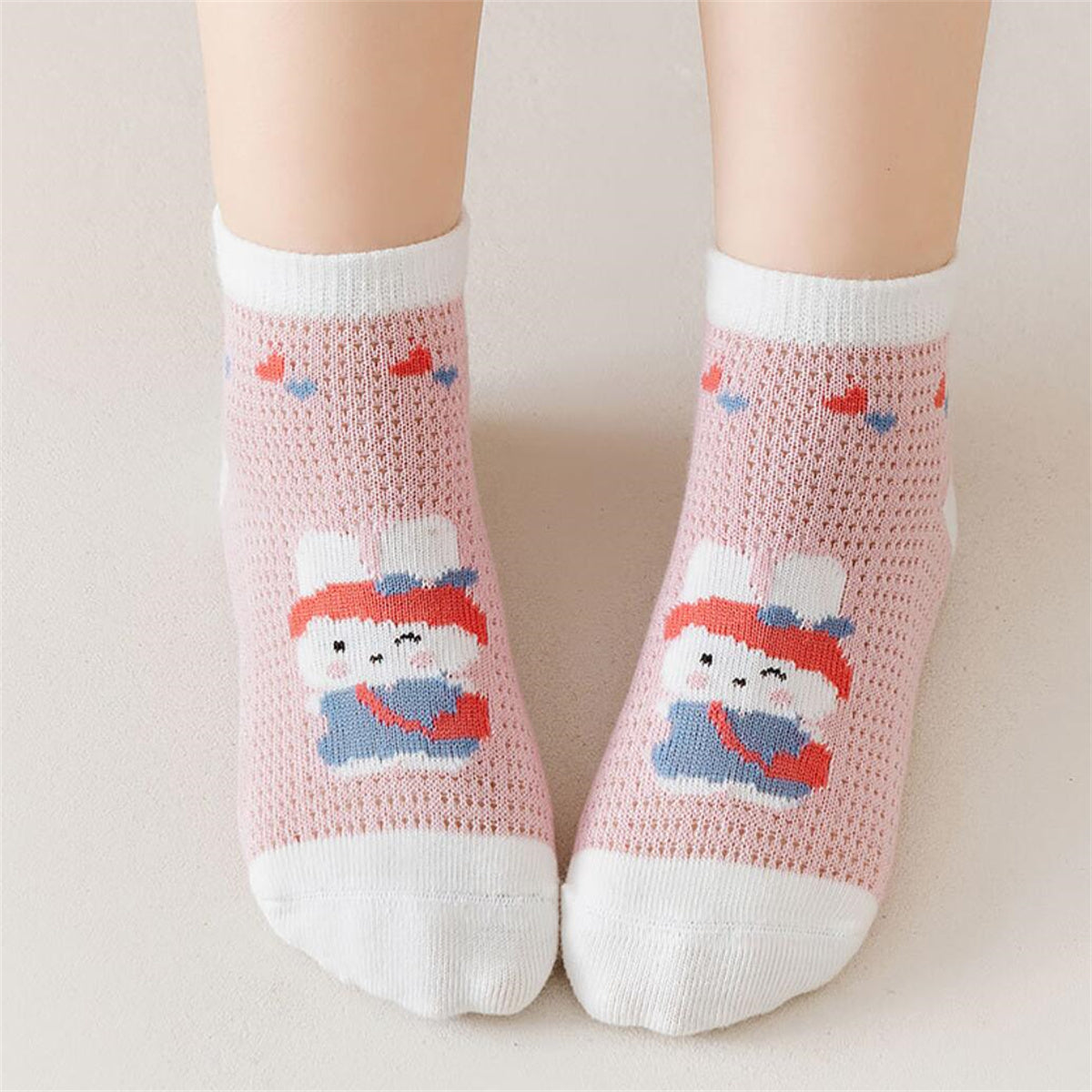 Children's 5-pack bunny socks