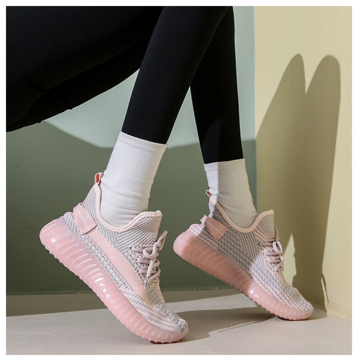 Flying mesh shoes Coconut women's shoes casual shoes sports shoes