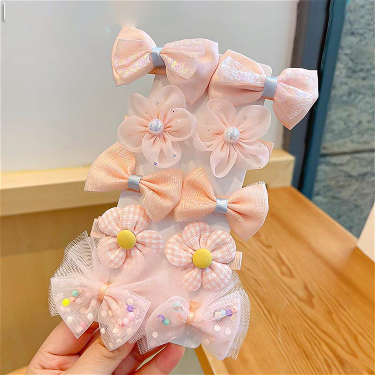 Children's hairpin cute baby princess hairpin headdress bow hairpin