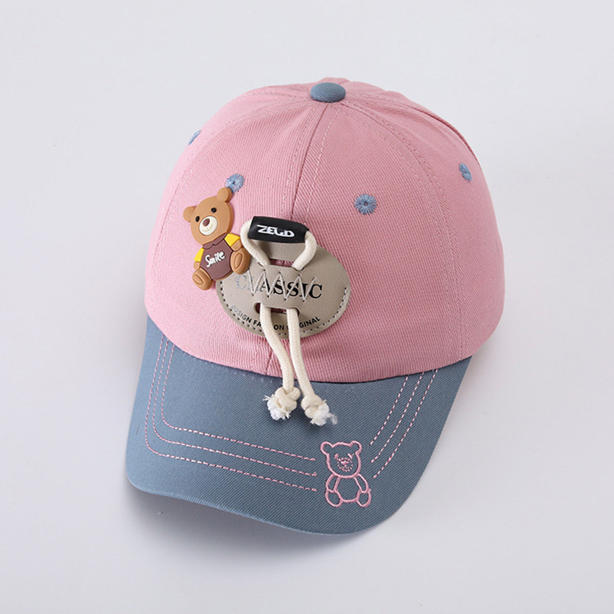 Children's cartoon cute bear cap