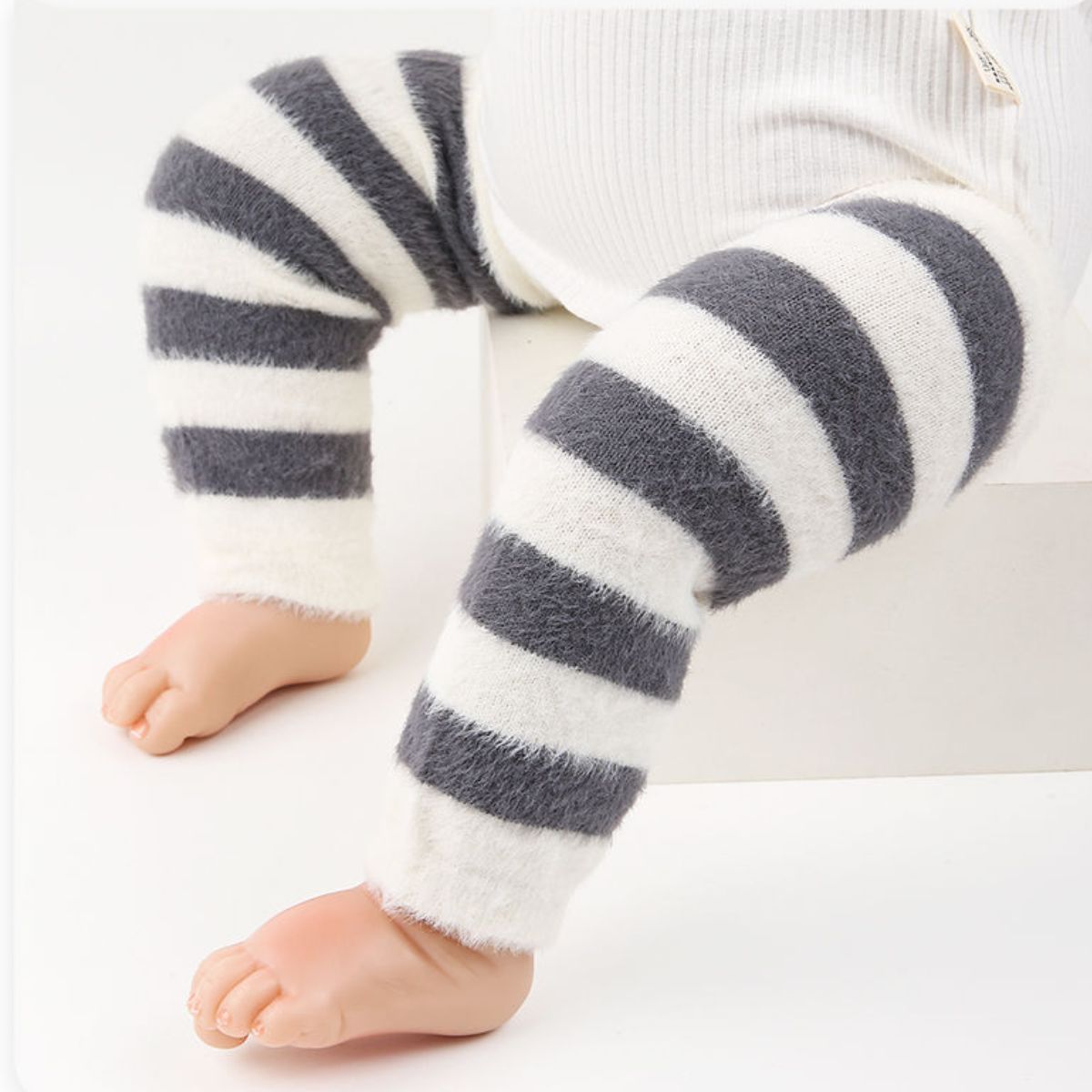 Baby thick fleece warm knee pads