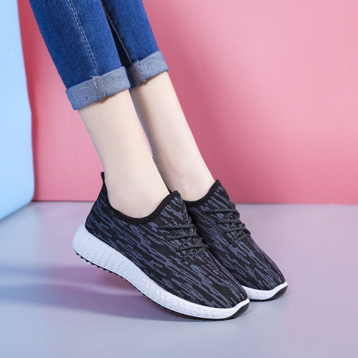 Coconut shoes spring and autumn new trend sports shoes women's casual shoes cloth shoes board shoes