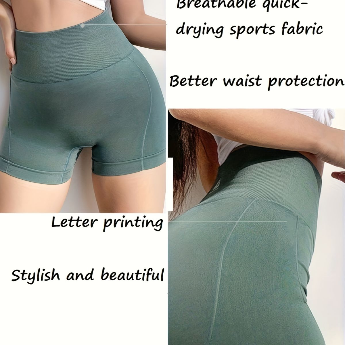 Seamless Yoga Fitness Tummy Control Pants