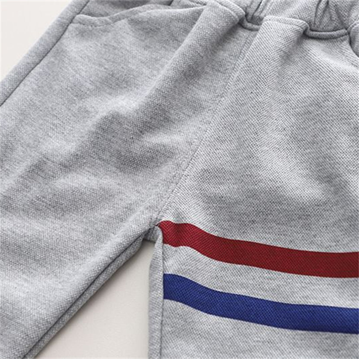 Spring and autumn boys' versatile two-piece sweatshirt