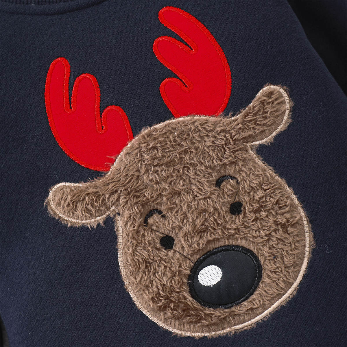 Christmas Baby Elk Winter Romper