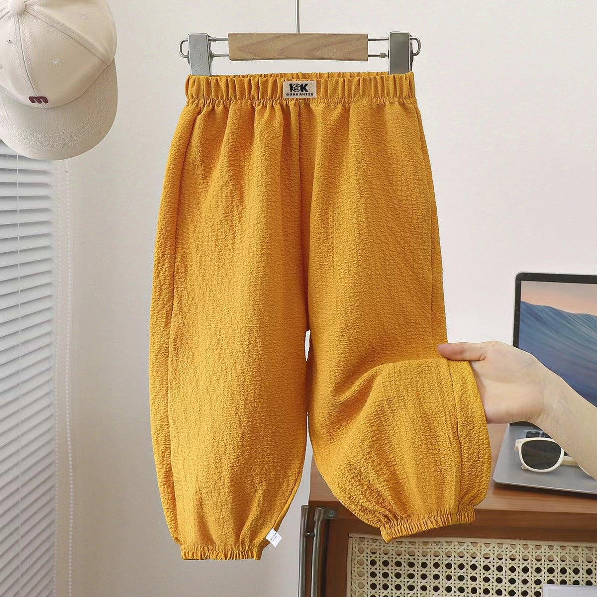 Children's summer pants boys comfortable bloomers children's fashion bloomers baby light anti-mosquito pants