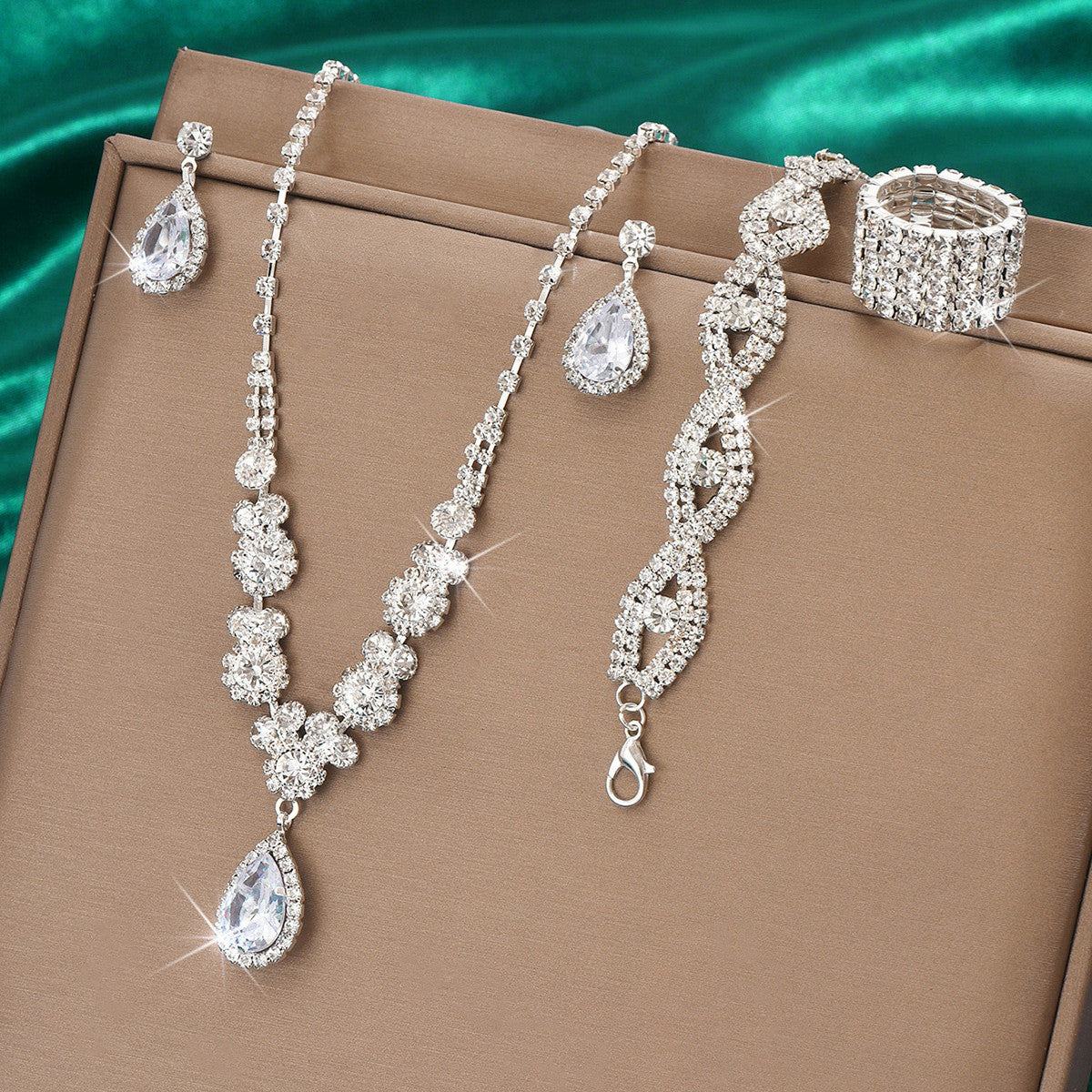 Women's jewelry party banquet jewelry wedding gorgeous temperament style jewelry set