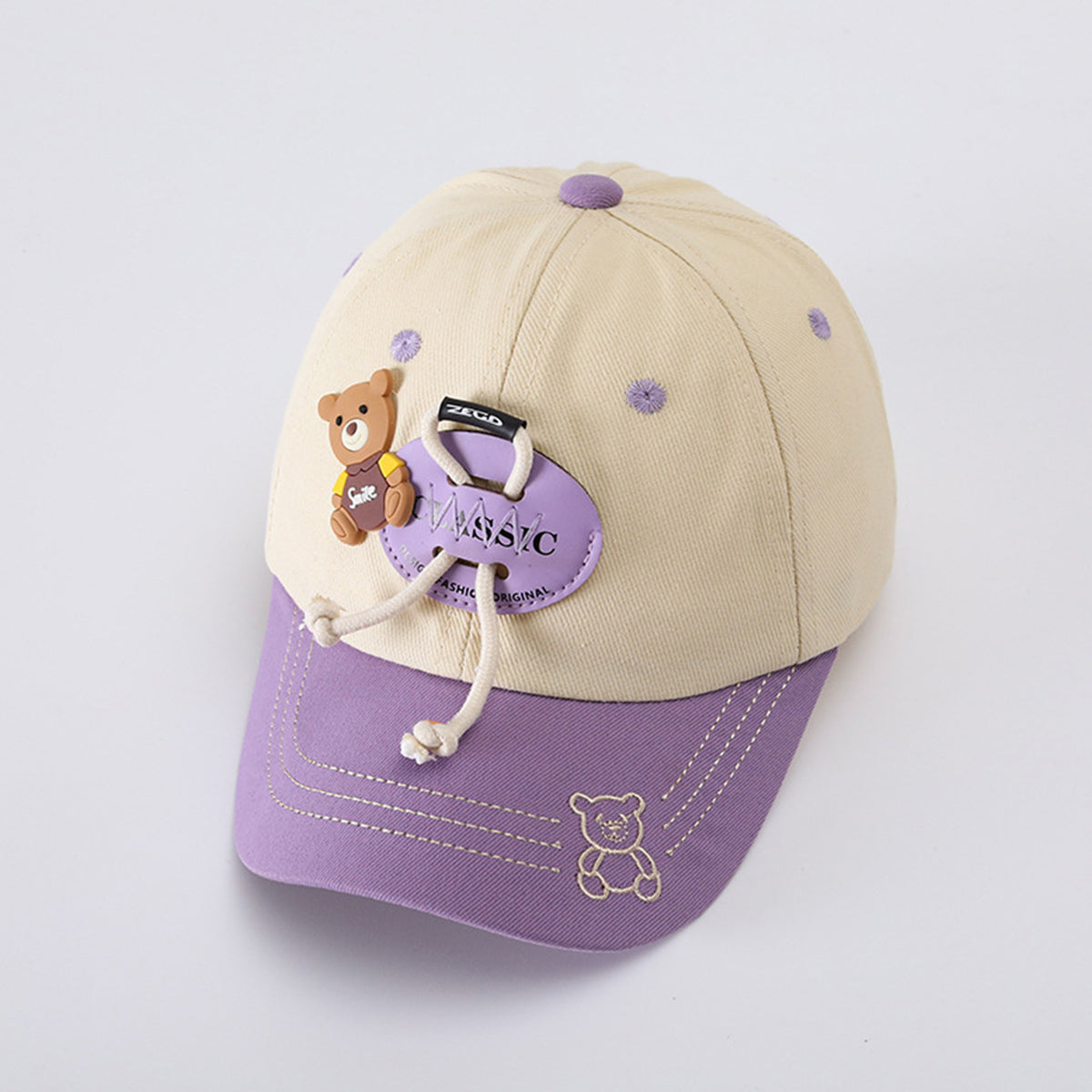 Children's cartoon cute bear cap