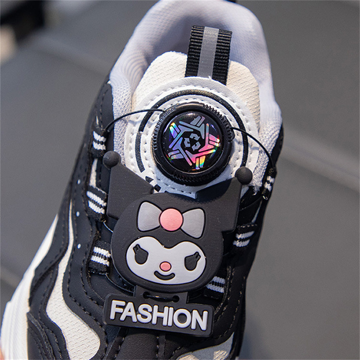 Children's Colorblock Panda Sneakers