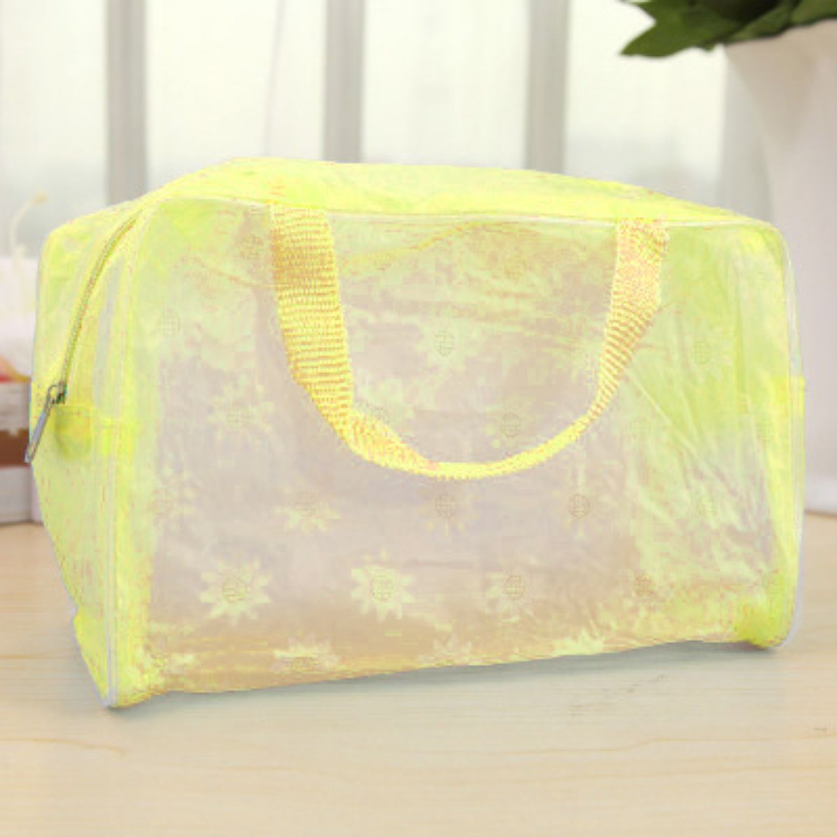 Floral travel toiletry bag cosmetic storage toiletry bag bath supplies storage bag