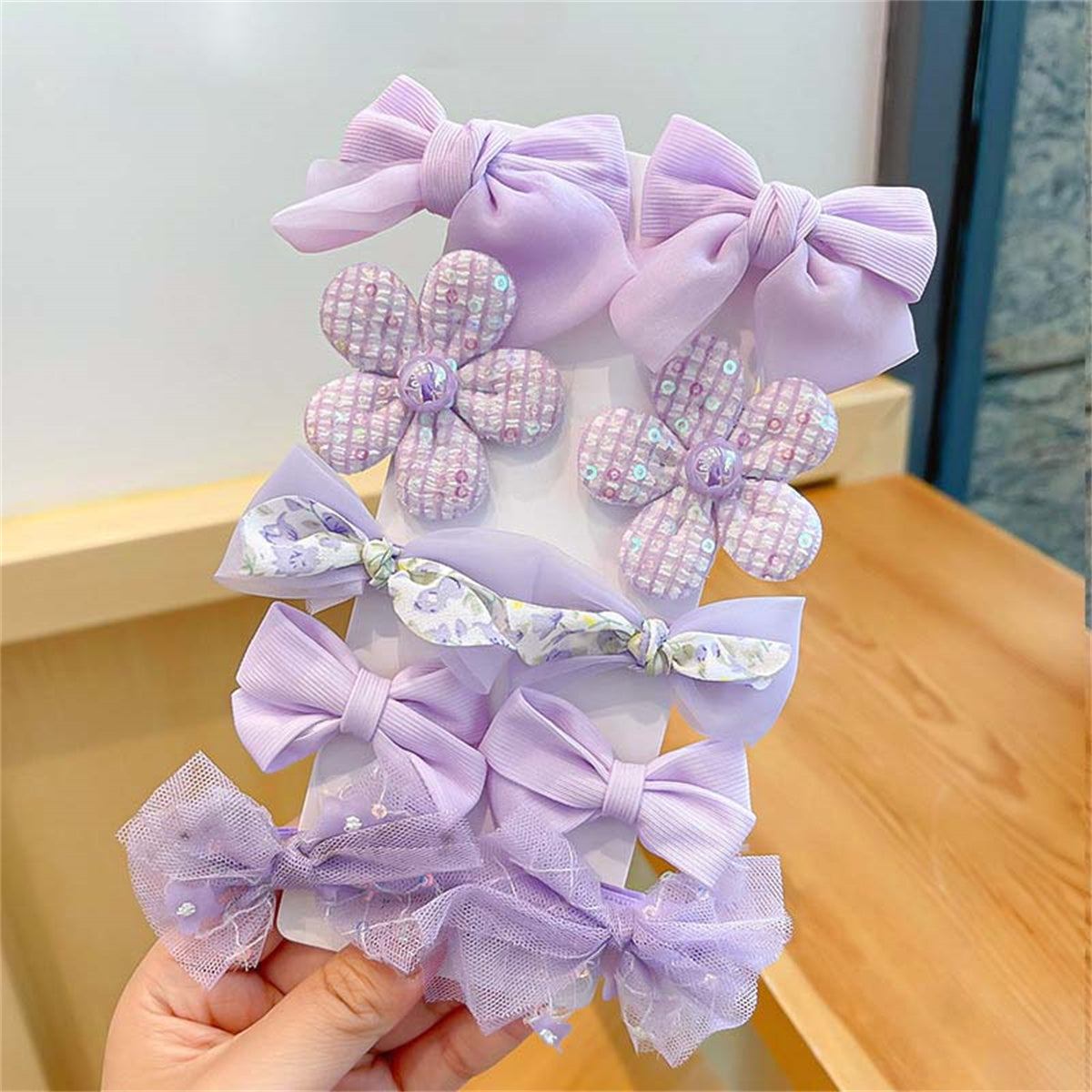 Children's hairpin cute baby princess hairpin headdress bow hairpin