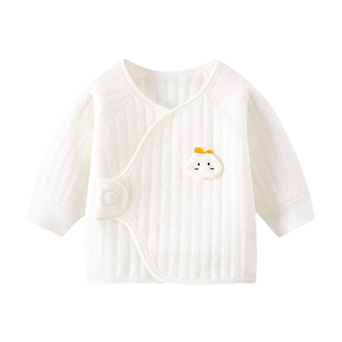 Newborn baby half back clothes newborn baby four seasons pure cotton warm tops home clothes