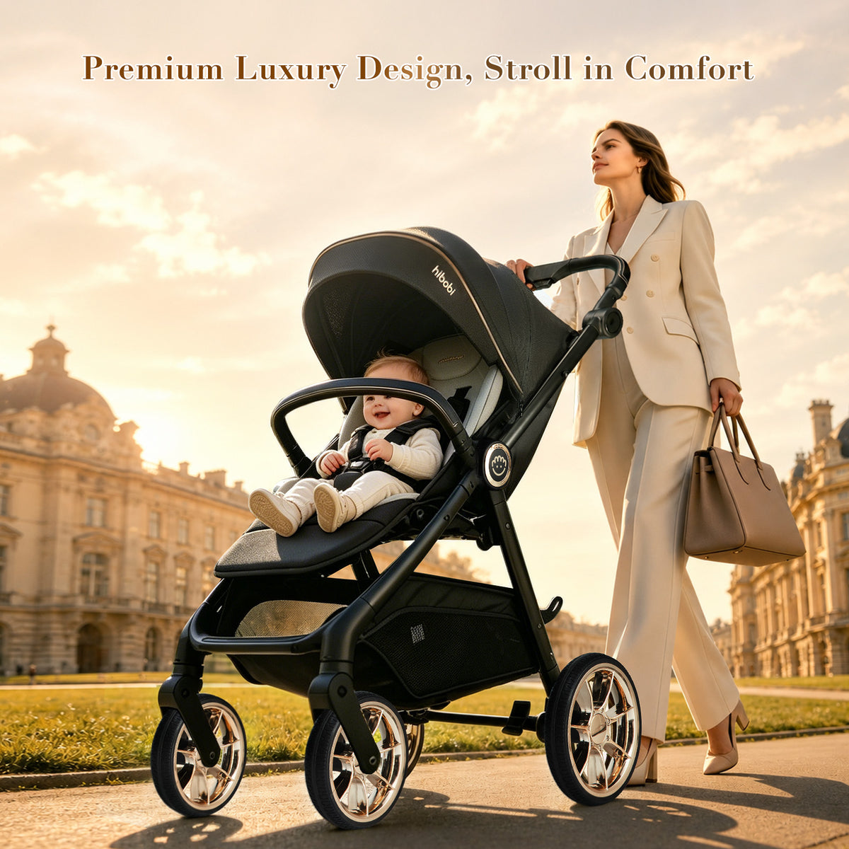 Hibobi Strato™ Large-Space Landscape Stroller