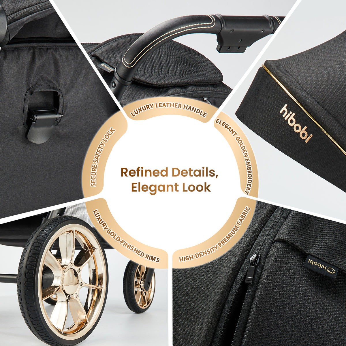 Hibobi Strato™ Large-Space Landscape Stroller