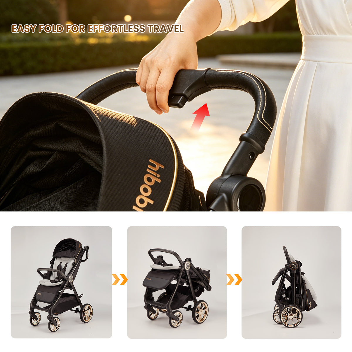Hibobi Strato™ Large-Space Landscape Stroller